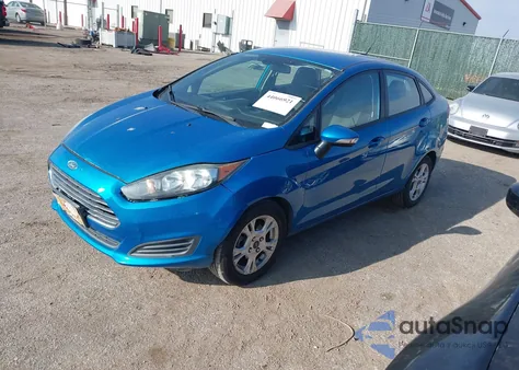 2014 Ford Fiesta Se z USA, uszkodzony, nr VIN 3FADP4BJ2EM154018